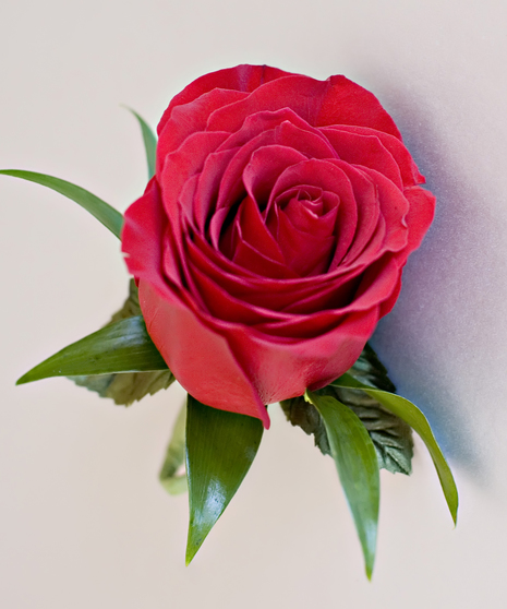 Red Rose Boutonniere